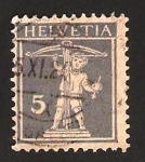 Stamps Switzerland -  walter tell