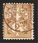 Stamps Switzerland -  cifras