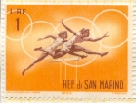 Stamps : Europe : San_Marino :  Carrera de obstaculos