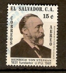 Stamps : America : El_Salvador :  HEINRICH  von  STEPHAN