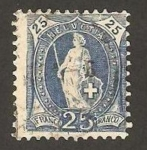 Stamps Switzerland -  73 - Helvetia