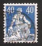 Stamps Switzerland -  164 - Helvetia