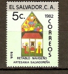 Stamps : America : El_Salvador :  NAVIDAD