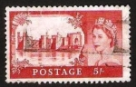 Stamps United Kingdom -  284 - Castillo de Carnarvon