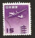 Stamps Japan -  avion