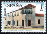 Stamps Spain -  Hispanidad. Argentina, Casa del Virrey Sobremonte, Córdoba.