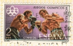 Stamps Spain -  Boxeo
