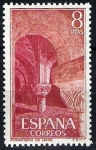 Sellos de Europa - Espa�a -  Monasterio de Leyre. Capiteles.