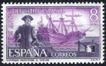 Sellos de Europa - Espa�a -  125 Aniv.º  del sello español. Correos marítimo a Yndias.