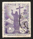 Stamps Chile -  cristo