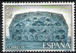 Stamps Spain -  Expo. Mundial de Filatelia. Orfebrería española. Caja de ágatas.