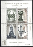 Stamps Spain -  Exposición Mundial de Filatelia. Orfebrería española