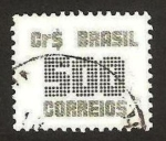 Sellos de America - Brasil -  cifras