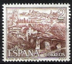 Stamps Spain -  2267 Serie turística. Puente de San Martín, Toledo.