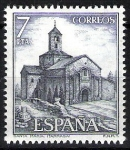 Stamps Spain -  2271 Serie turística. Santa María. Tarrasa, Barcelona.