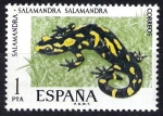 Stamps Spain -  2272 Fauna hispánica. Salamandra.