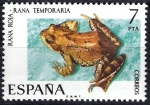 Stamps Spain -  2276 Fauna hispánica. Rana roja.