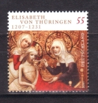 Stamps Germany -  8º cent. nacimiento