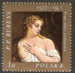 Stamps Poland -  rubens, cuadro
