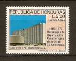 Sellos de America - Honduras -  EDIFICIO  DE  LA  O.P.S.