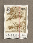 Stamps United Kingdom -  100 Aniv del meridiano de Greewich