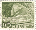Stamps Switzerland -  Paisaje. Helvetia