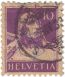 Stamps Switzerland -  Guillermo Tell.