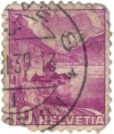 Stamps Switzerland -  Paisaje. Helvetia