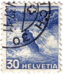 Stamps Switzerland -  Paisaje. Helvetia