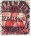 Stamps Switzerland -  Personaje. Helvetia