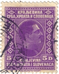 Stamps Europe - Slovenia -  El Reino de los Serbios, Croatas y Eslovenos