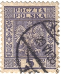 Stamps Poland -  Escudo de Polonia.