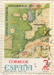 Stamps : Europe : Spain :  Carta Náutica Siglo XIV