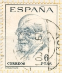 Stamps : Europe : Spain :  Jacinto Benavente