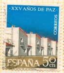 Stamps Spain -  XXV Años de Paz Española