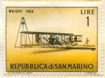 Stamps San Marino -  Historia del Aeroplano