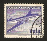 Sellos de America - Chile -  avión