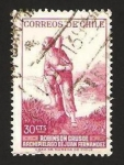 Stamps Chile -  Robinson Crusoe, archipielago de Juan Fernández