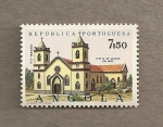 Sellos de Africa - Angola -  Iglesia