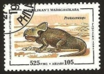 Stamps Madagascar -  dinosaurio protoceratops