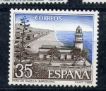 Stamps Spain -  Faro de Calella- Barcelona