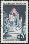 Stamps France -  Edificios y monumentos