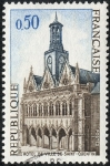 Stamps France -  Edificios y monumentos