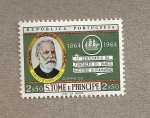 Stamps Africa - S�o Tom� and Pr�ncipe -  1er Centenario fundación Banco Nacional ultramarino