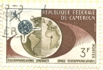Stamps Africa - Cameroon -  Telecomunicaciones Espaciales