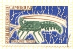 Stamps Cameroon -  Langosta