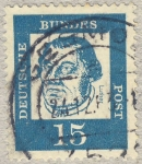 Stamps Germany -  Luther