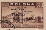 Stamps : Europe : Poland :  Warszawa Wolna 1945 -1946