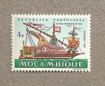 Sellos de Africa - Mozambique -  Navíos a vela