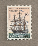 Stamps Africa - Mozambique -  Navíos a vela